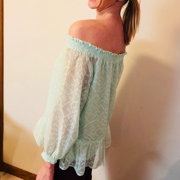 Banana Republic Textured Blouse - Picture 2 of 4